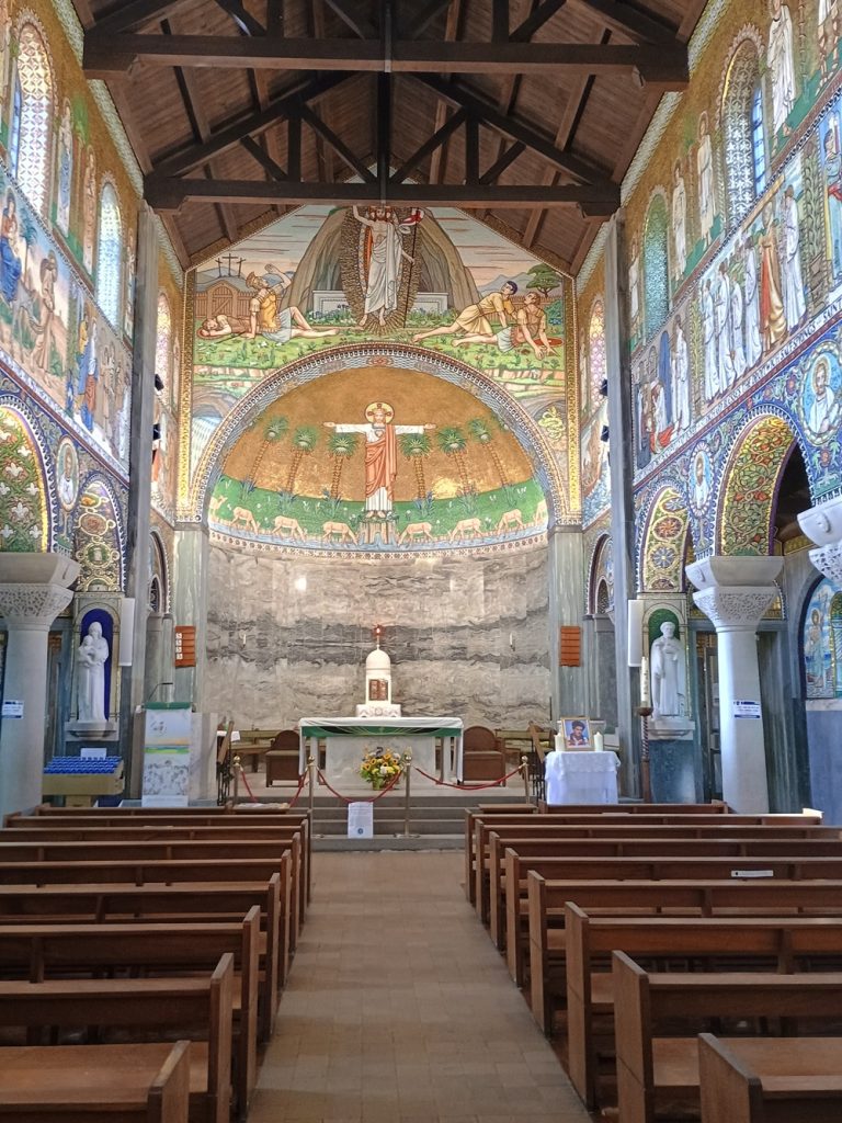 East end and altar at Sacred Heart Church Droitwich