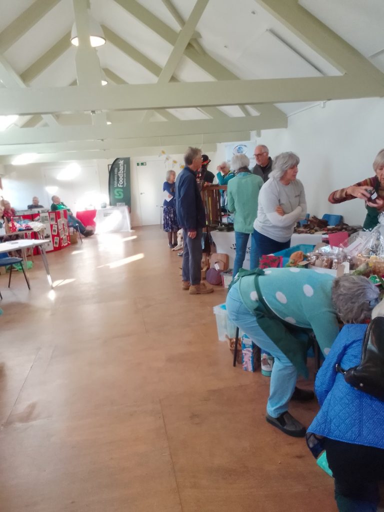 Stalls, Guarlford Charity Day, Nov 2025